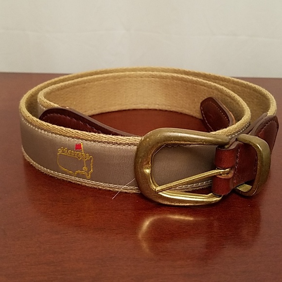 masters golf belt